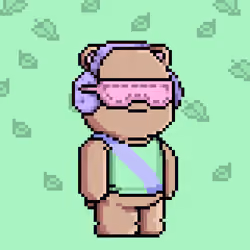 Chill Bear Club - Pixel Avatars #321