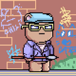 Chill Bear Club - Pixel Avatars #2980