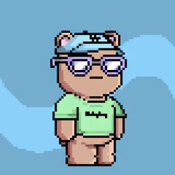 Chill Bear Club - Pixel Avatars #3521