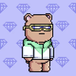 Chill Bear Club - Pixel Avatars #1619