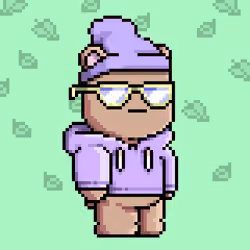 Chill Bear Club - Pixel Avatars #3393