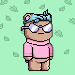 Chill Bear Club - Pixel Avatars #1485