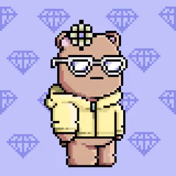 Chill Bear Club - Pixel Avatars #566