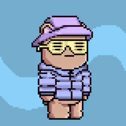 Chill Bear Club - Pixel Avatars #606