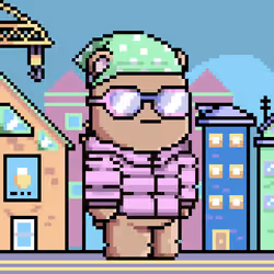 Chill Bear Club - Pixel Avatars #2000