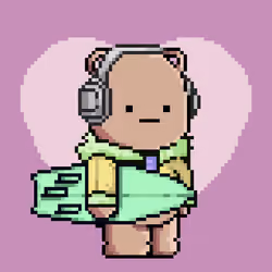 Chill Bear Club - Pixel Avatars #2453