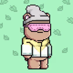Chill Bear Club - Pixel Avatars #562
