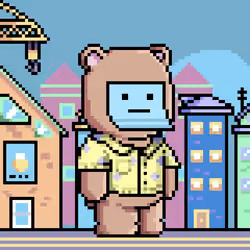 Chill Bear Club - Pixel Avatars #2458