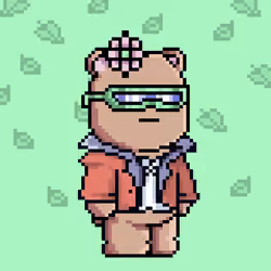 Chill Bear Club - Pixel Avatars #3432