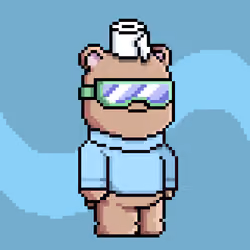 Chill Bear Club - Pixel Avatars #1620
