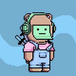 Chill Bear Club - Pixel Avatars #2801