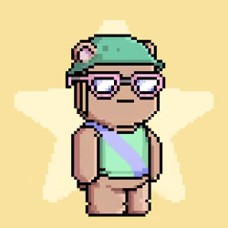 Chill Bear Club - Pixel Avatars #3419