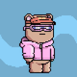Chill Bear Club - Pixel Avatars #757