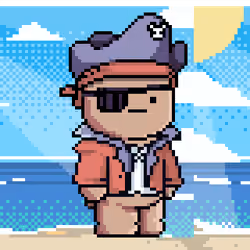 Chill Bear Club - Pixel Avatars #3434