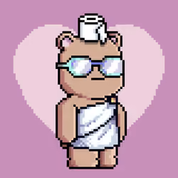 Chill Bear Club - Pixel Avatars #211