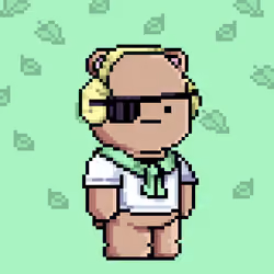 Chill Bear Club - Pixel Avatars #1544