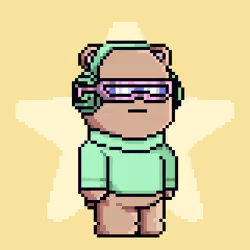 Chill Bear Club - Pixel Avatars #3575