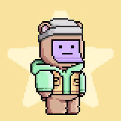 Chill Bear Club - Pixel Avatars #3651