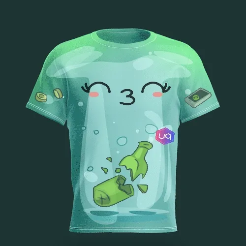 Uniqly NFT-shirt #3687