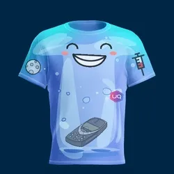 Uniqly NFT-shirt #1843