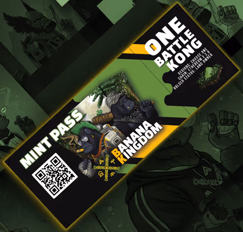 Battle Kong Mint Pass