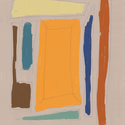 Abstraction on the wall #410