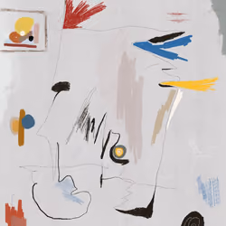 Abstraction on the wall #269