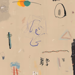 Abstraction on the wall #411
