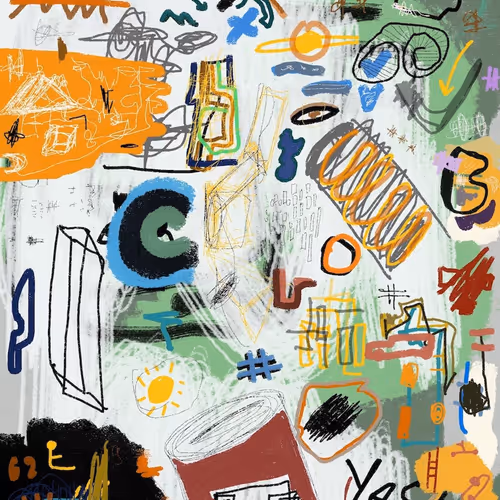 Abstraction On The Wall