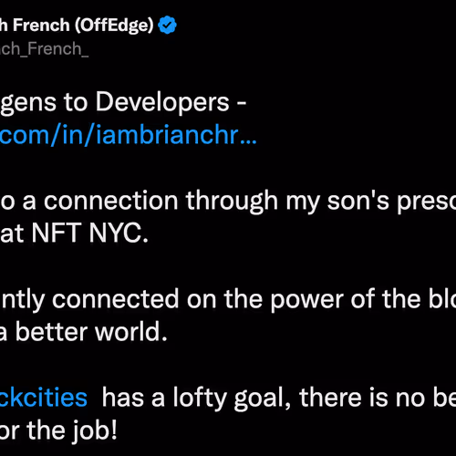 Web3 w/ Me Thank You Notes