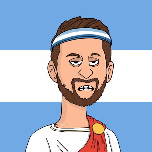 Lionel Messi Goat Club #1894