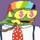 734