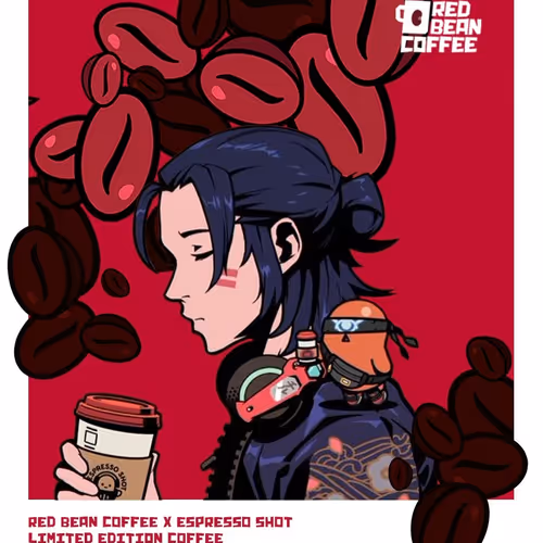 Espresso Shot X Red Bean Coffee