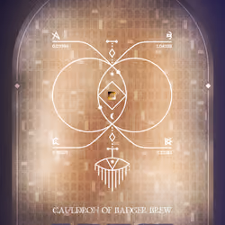CAULDRON OF BADGER BREW