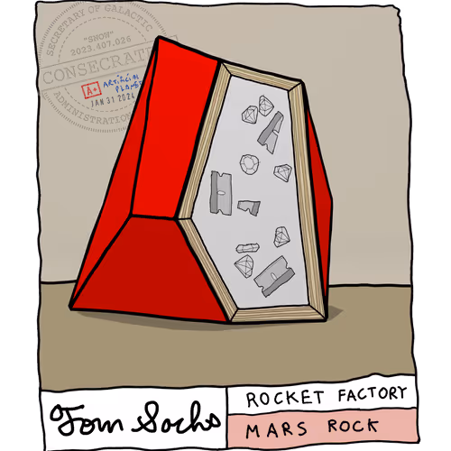 Tom Sachs Mars Rocks