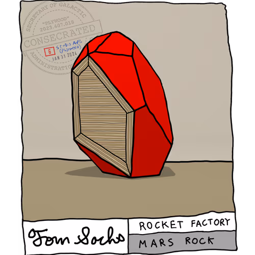 Tom Sachs Mars Rocks
