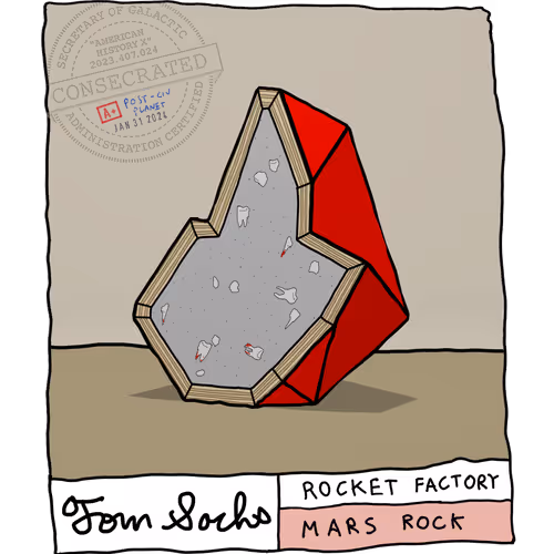 Tom Sachs Mars Rocks