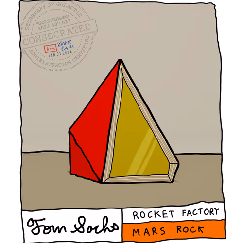 Tom Sachs Mars Rocks