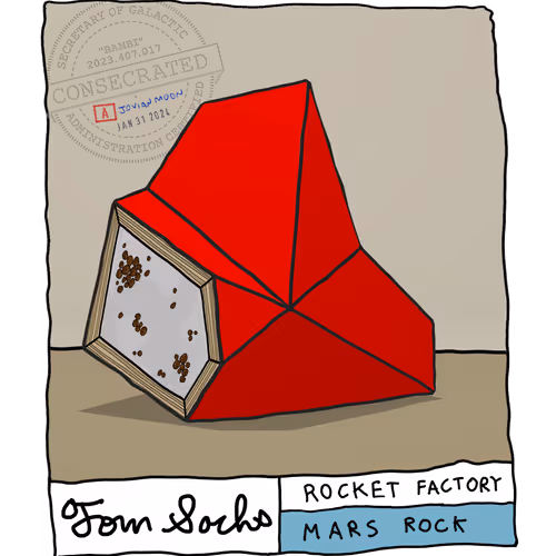 Tom Sachs Mars Rocks