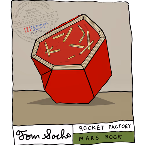Tom Sachs Mars Rocks