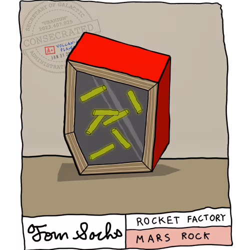 Tom Sachs Mars Rocks