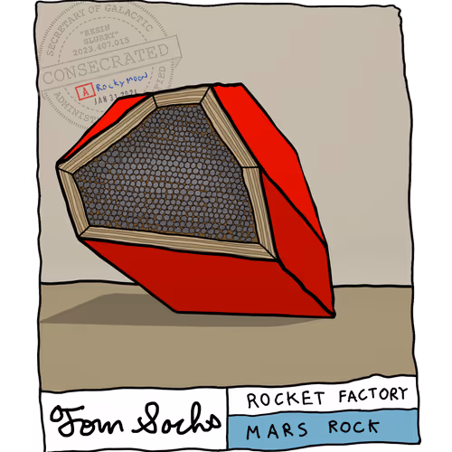 Tom Sachs Mars Rocks