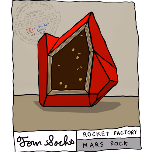 Tom Sachs Mars Rocks