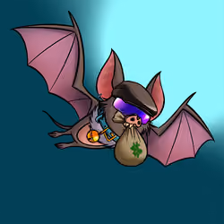 Sneaky Bat #6540