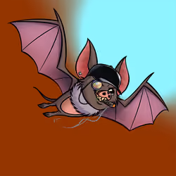 Sneaky Bat #3090
