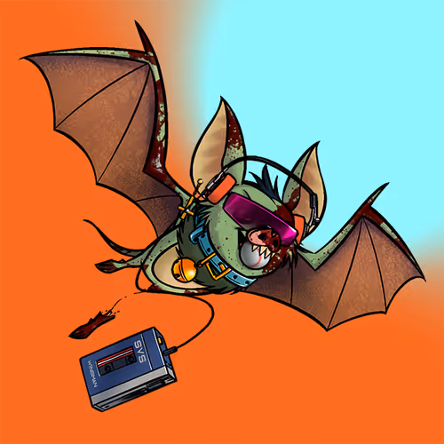 Sneaky Bat #4914