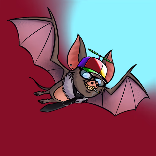 Sneaky Bat #8457