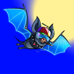 Sneaky Bat #7696