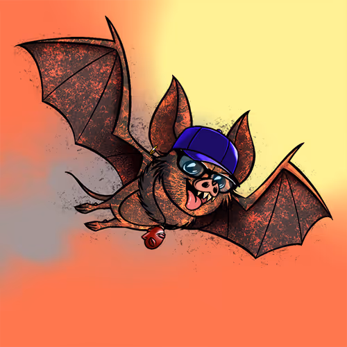 Sneaky Bat #6958