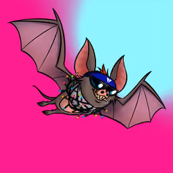 Sneaky Bat #6682